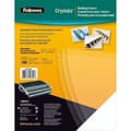 Miniatyrbillede 2 af 2: Binding Covers Fellowes 100 Dele Krystal PVC A4 (10 enheder)