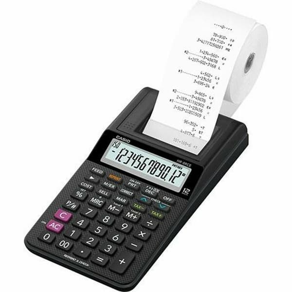 Tulostinlaskin Casio musta