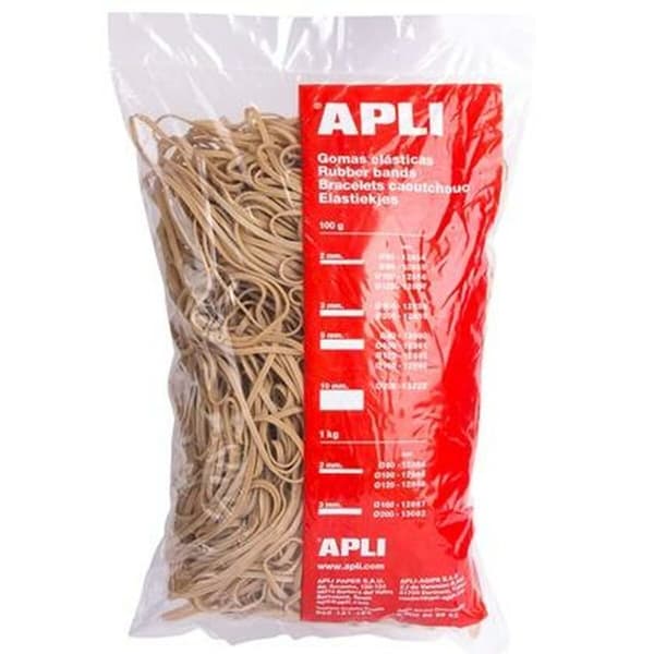 Elastikbånd Apli Brun 160 x 3 mm (10 enheder)