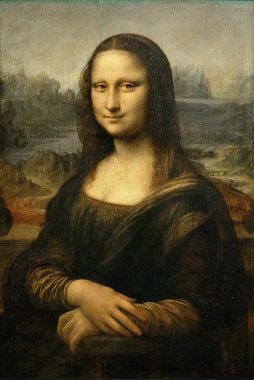 Mona Lisa,LEONARDO da Vinci,60x40cm
