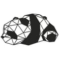 Pikkukuva 1 / 4: PANDA-vanerista valmistettu 3D GEOMETRIINEN PUUTAPETTI