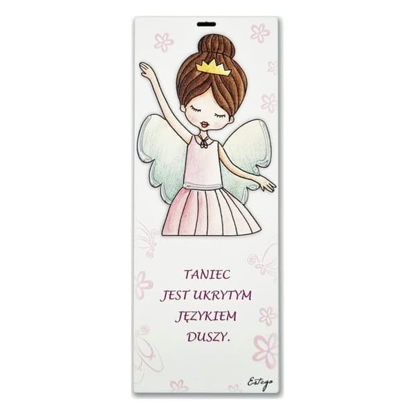 Le Graziose Painted picture sætning Dance Dancer 6x15 cm | Størrelse: 6x15cm | SKU: ES0512418PL
