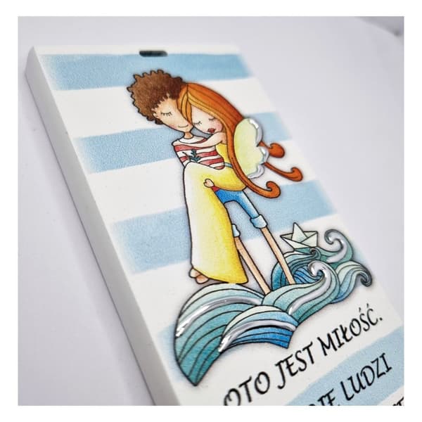 Le Graziose maalattu kuvalause pariskunta 6x15 cm | Koko: 6x15cm | SKU: ES0512408PL