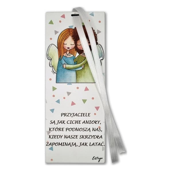 Le Graziose Malet billede med sætningen Venskab 6x15 cm | Størrelse: 6x15cm | SKU: ES0512405PL