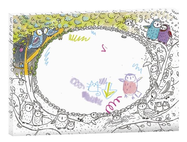 Farveramme ""Ugler"" farveramme MONUMI
