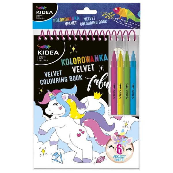 Maleark Unicorn Velvet 4 Kidea tuscher KVDKA