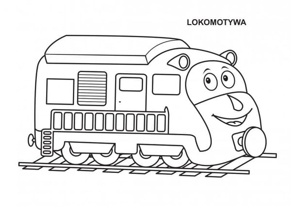 Malebog A4 Lokomotiver Tog 32 ark Martel 4290