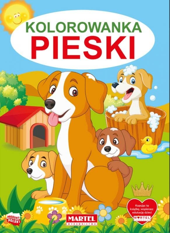 Malebog A4 Hunde 32 ark Martel 0306