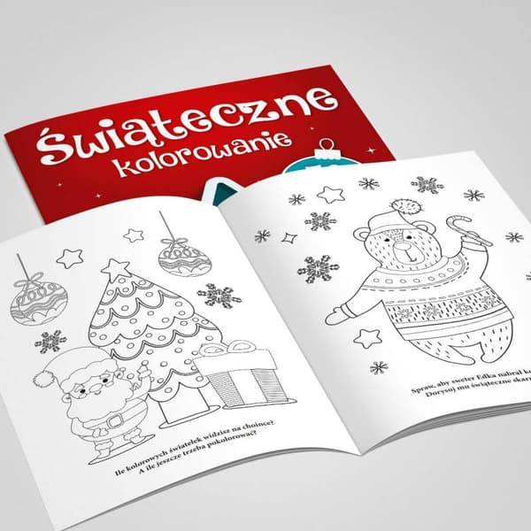 Julefarvelægning med Martel-klistermærker