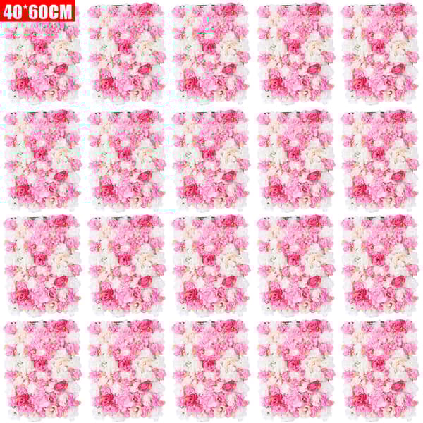 Blomster Væg, Højkvalitets Silkemateriale, Realistisk 3D Design,MULTI