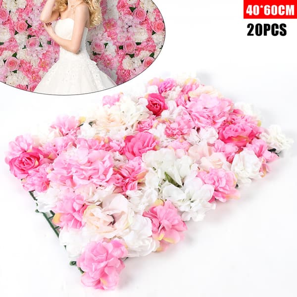 Blomster Væg, Højkvalitets Silkemateriale, Realistisk 3D Design,MULTI