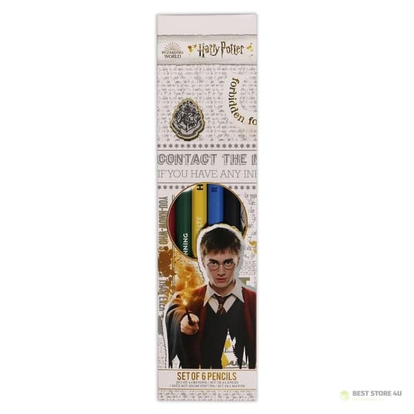 Harry Potter - House Pride Penalhus Sæt med 6