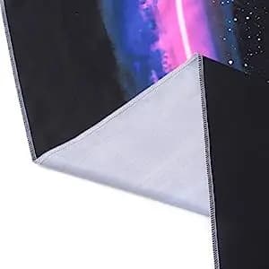 UV-SEINÄKORISTE Fluoresoiva HEIJASTAVA TAULANUOLISTE 150x150cm Aurinko