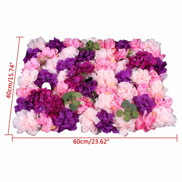 Livaktig Blomstervägg, Miljövänligt Material, Underhållsfri Design, Dekoration Året Runt