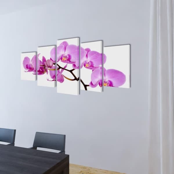 vidaXL Taulusarja Orkidea 200 x 100 cm