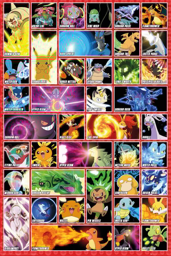 Pokemon - Moves