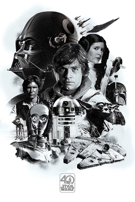 Star Wars - 40th Anniversary Montage