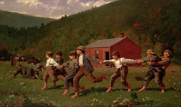 Snap the Whip,Winslow Homer,60x40cm