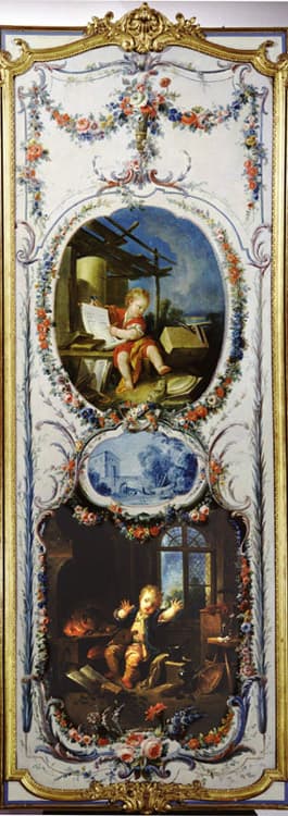 The Arts and Sciences,Francois Boucher,80x40cm