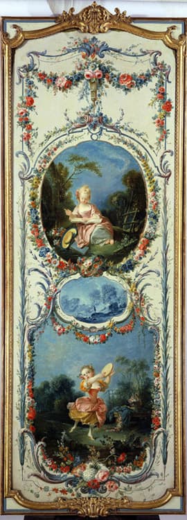 The Arts and Sciences,Francois Boucher,80x40cm
