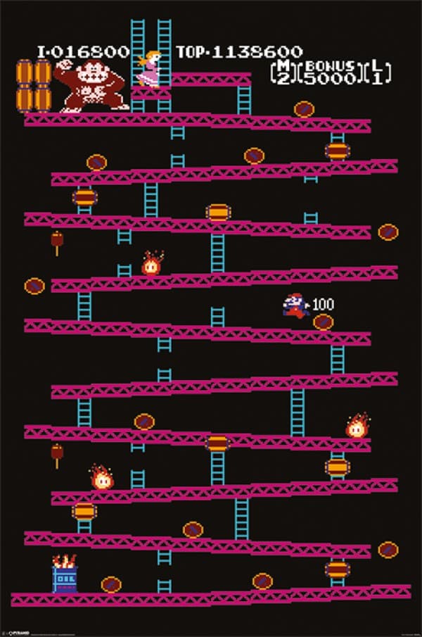 Donkey Kong - Nintendo - NES