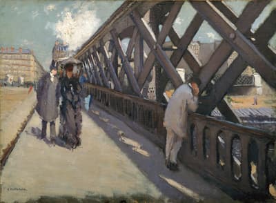 Study of pier,Gustave Caillebotte,54x73cm