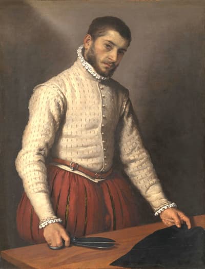 Portrait of a man,Giovanni Battista Moroni,50x38cm