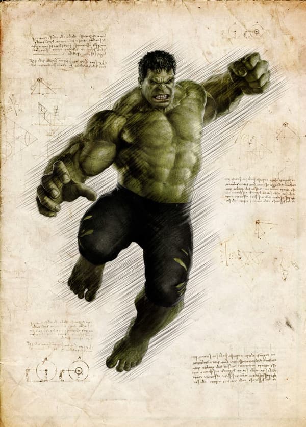 A3 Print - Hulk