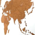 Miniatyrbillede 8 af 10: MiMi Innovations verdenskort træ vægpynt Giant 280 x 170 cm brun