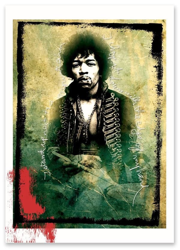 Art print Jimi Hendrix