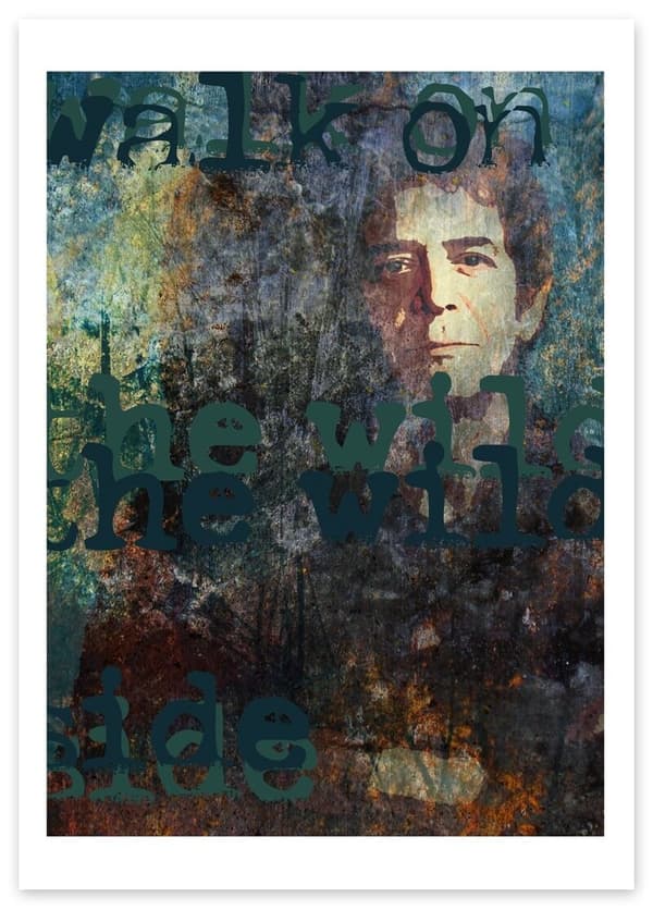 Art print Lou Reed