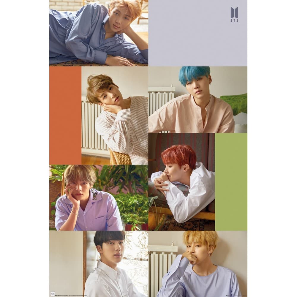 BTS Collage affisch