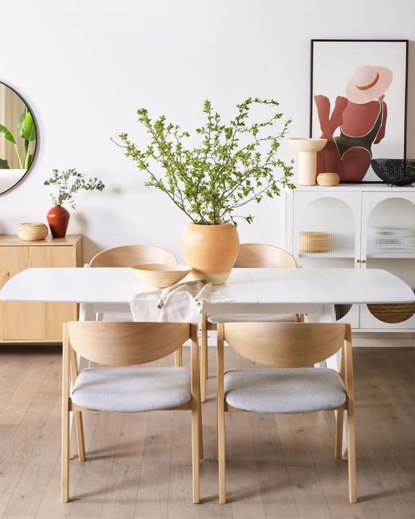Plakatvæg Lærred Billede Brun Hvid Flerfarvet 63 x 93 cm Moderne Kvindetryk Kvindekrop Motiv over Sofa til Stuen Soveværelse Vægpynt Maleri