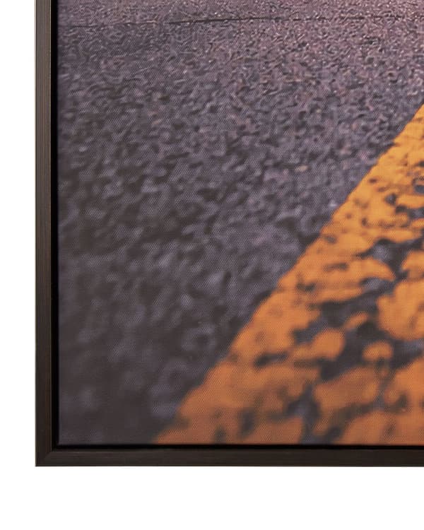 Lærred Vægbillede Print Multifarvet 93 x 63 cm Polyester og MDF ramme Moderne Stil