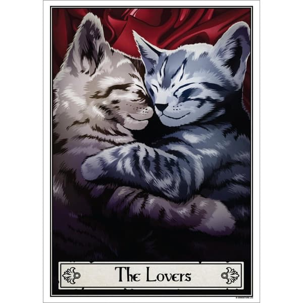 Deadly Tarot De elskende Felis plakat
