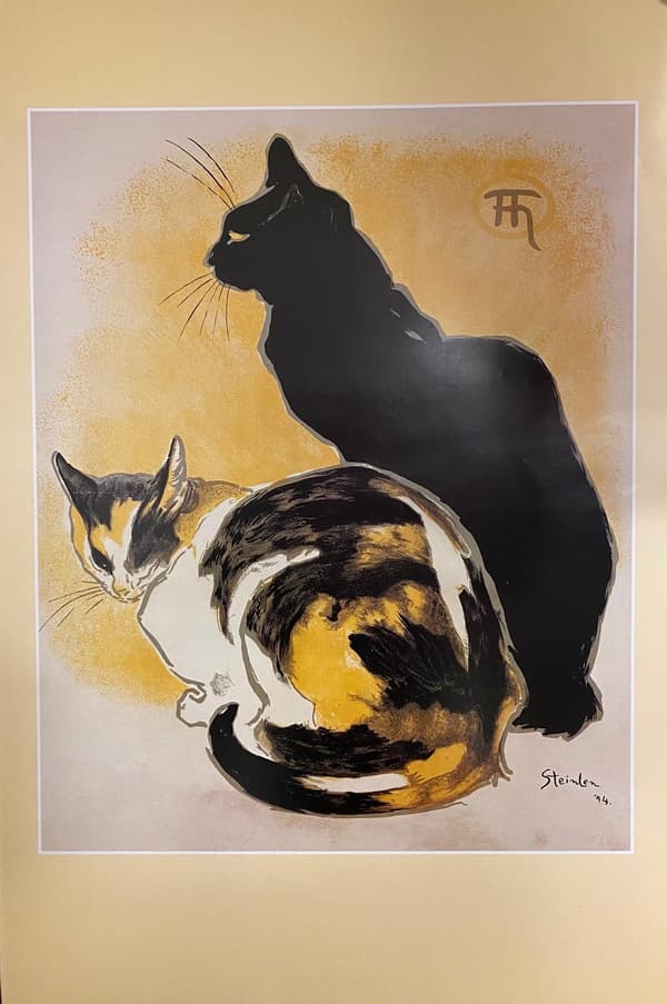 Steinlen - Two Cats - 1894