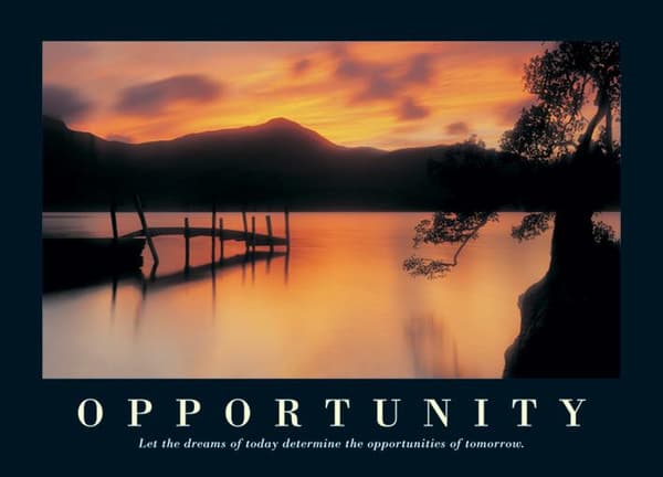 Opportunity - Solnedgång