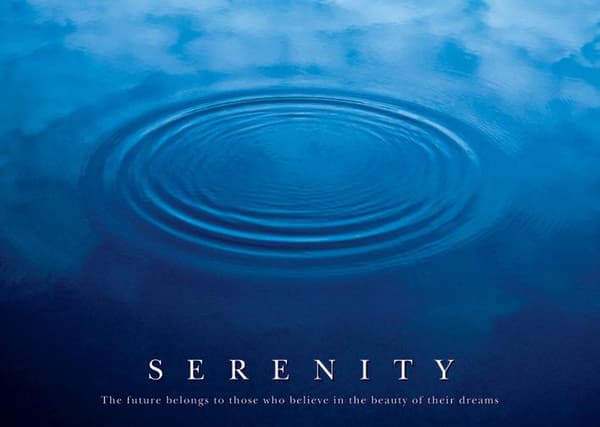 Serenity - Droppe i vatten