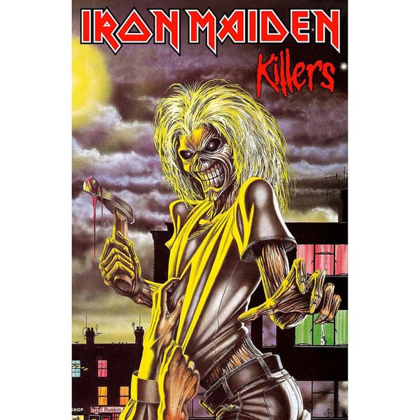 Posterflagga - Iron Maiden - Killers