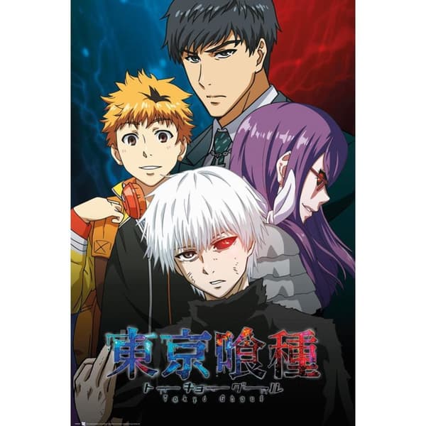 Tokyo Ghoul Conflict Poster Multicoloured One Size