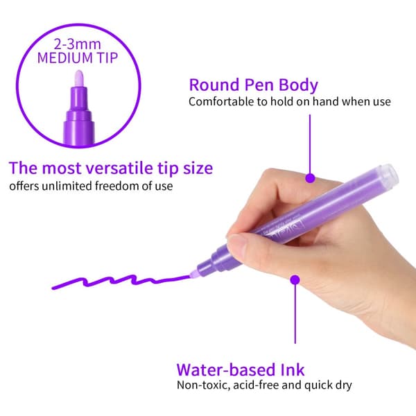 Premium Akryl Marker 12 st