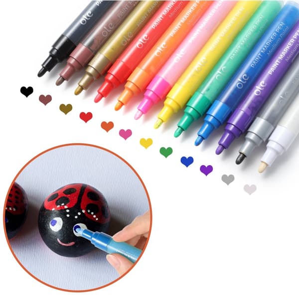Premium Akryl Marker 12 st