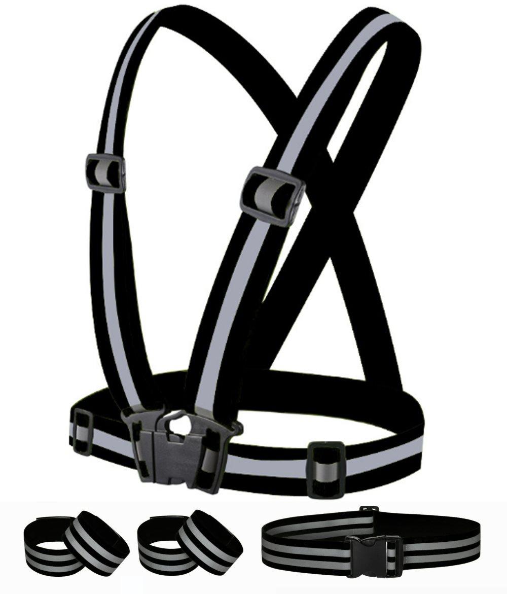 Reflexsele Svart - Fyra delar