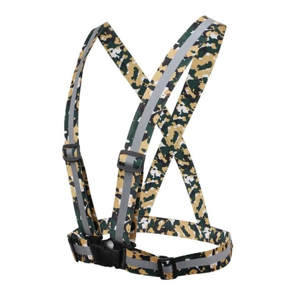Refleksvest Camouflage Grøn