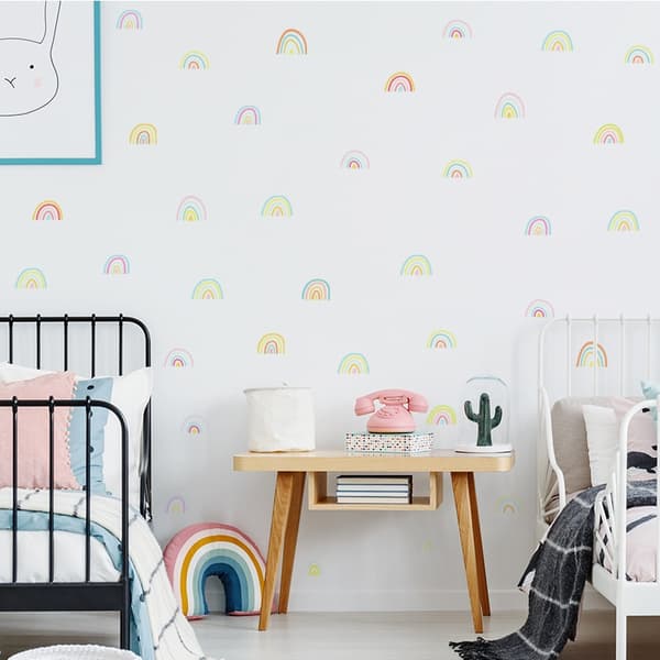 WALLSTICKERS - Små regnbuer