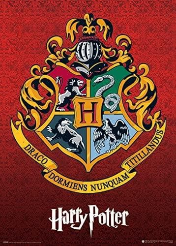 Harry Potter - Crest (Metallic poster)