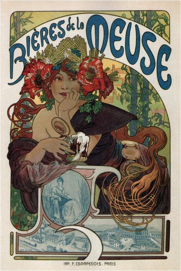 A3 Print - Alphonse Mucha - No3
