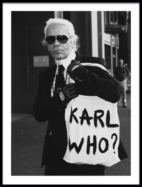 Karl Who No2 Poster 21x30cm