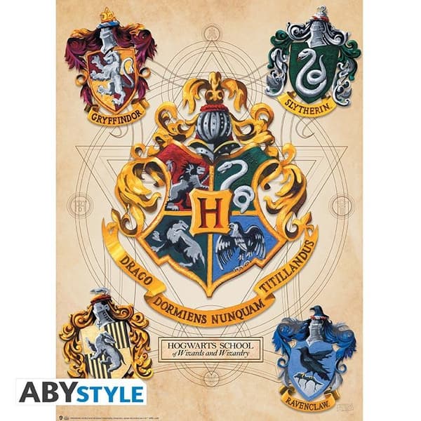 HARRY POTTER - Set 2 Chibi Posters - Crest & Marauders
