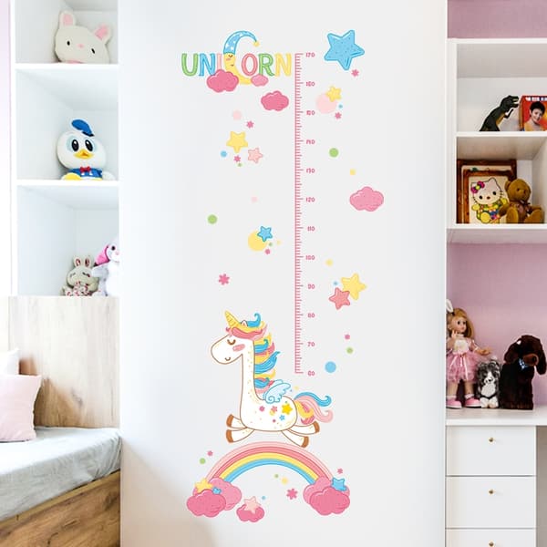 VÄGGDEKOR -  Mätsticka Unicorn